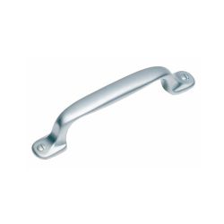 Handgreep kort 96mm chroom mat