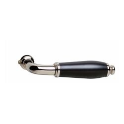 Deurkruk Courgette nikkel/zwart