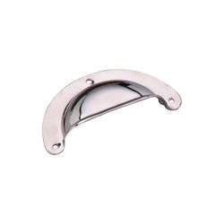 Schelpgreep 73x33mm vernikkeld
