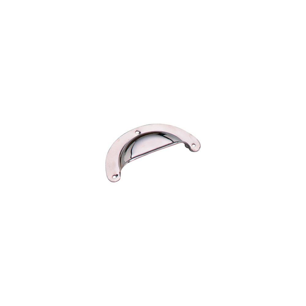 Schelpgreep 73x33mm vernikkeld