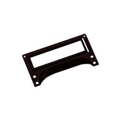 Etiketgreep 73x43mm zwart