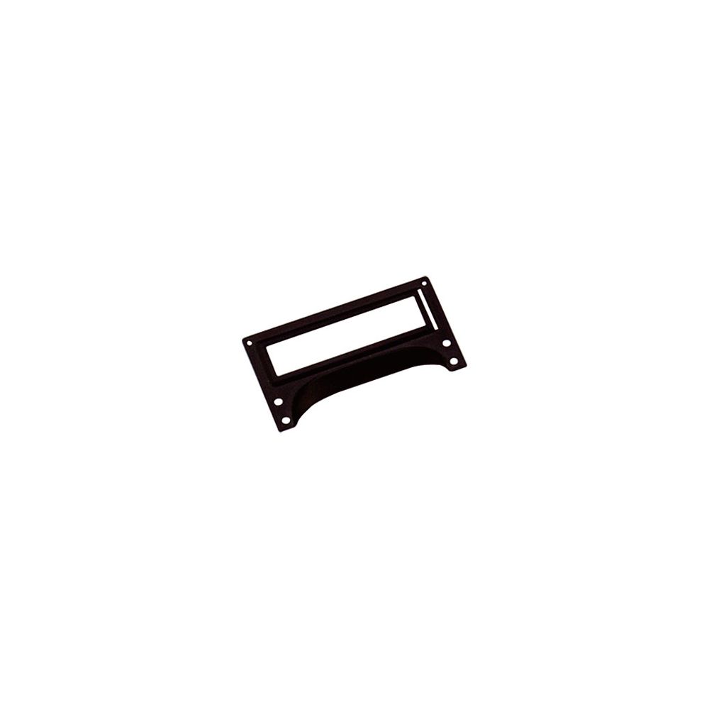 Etiketgreep 73x43mm zwart