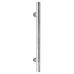 Deurgreep per stuk T-vorm 700x65x20 hart op hart 500mm RVS 