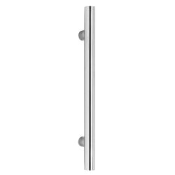 Deurgrepen per paar T-vorm 500x70x25 hart op hart 300 RVS 