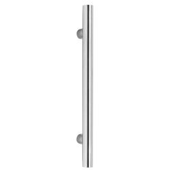 Deurgreep per stuk T-vorm 700x70x25 hart op hart 500mm RVS 