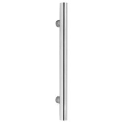 Deurgrepen per paar T-vorm 700x70x25 hart op hart 500 RVS 