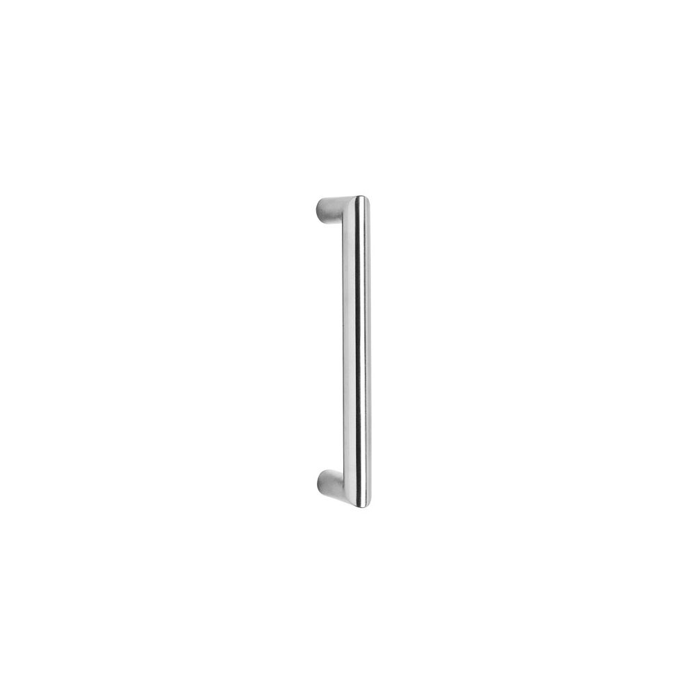 Deurgreep per stuk recht-90° 320x65x20 hart op hart 300mm RVS 