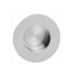 Schuifdeurkom ø52/85mm RVS