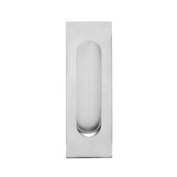 Schuifdeurkom rechthoek 170x50mm blind RVS 