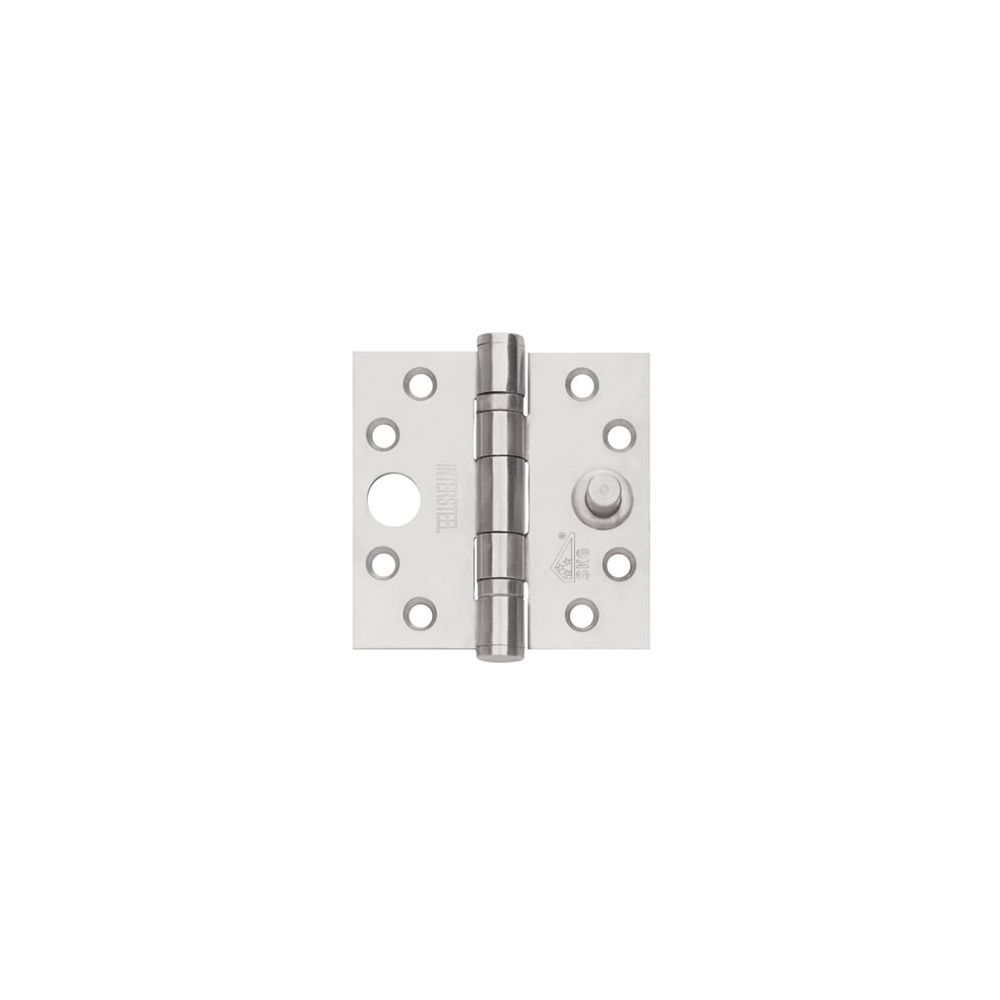 SKG3 Kogellagerscharnieren 3.5"" recht (89x89x3) RVS 