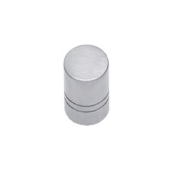 Knop recht ø13mm RVS  