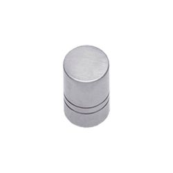 Knop recht ø18mm RVS  