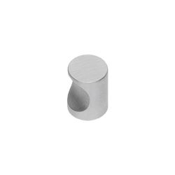 Knop vingergrip ø21mm RVS