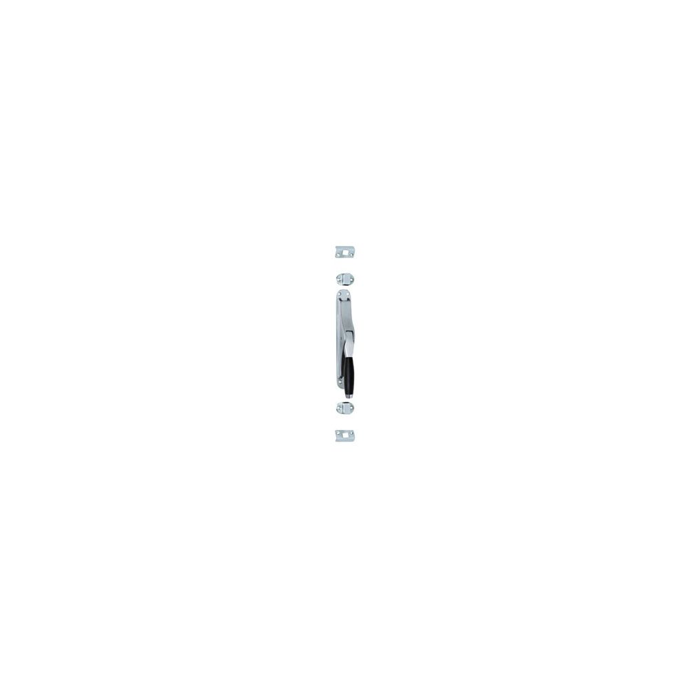 Pomp-espagnolet Ton 400 chroom mat/ebbenhout