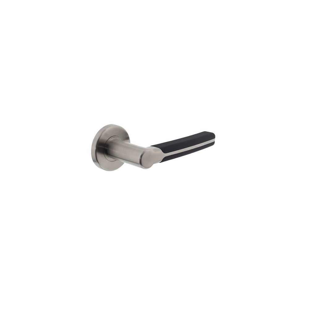 Deurkruk Elegant Fusion op rozet Ø 55mm EN1906/4 rvs geborsteld
