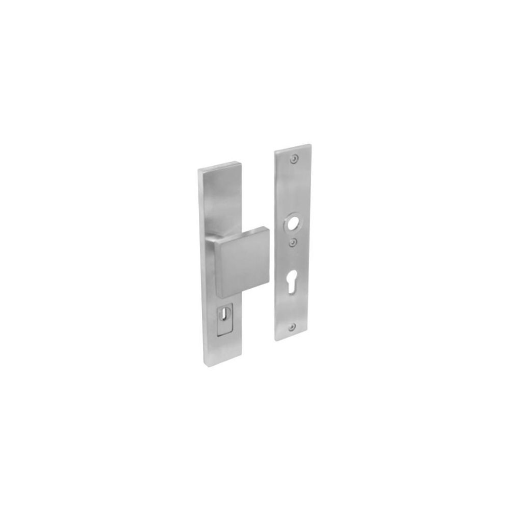 SKG3 Veiligheidsschilden rechthoekig duwer/geen kruk PC72mm kerntrekbeveiliging RVS