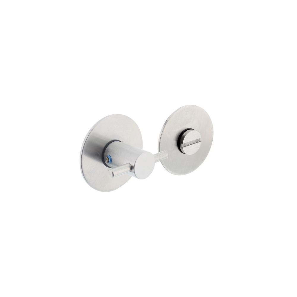 PC plaatje renovatie zelfklevend, rond plat 55x2mm RVS
