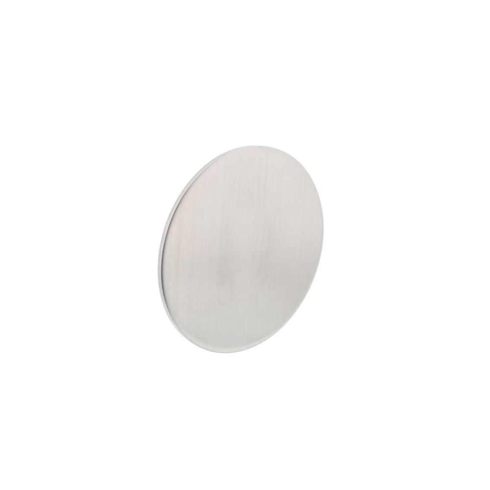 PC plaatje renovatie zelfklevend, rond plat 55x2mm RVS