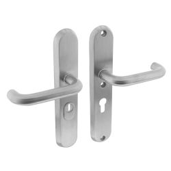 SKG3 Veiligheidsschilden geveerd kruk/kruk PC-gat 55mm met kerntrek beveiliging RVS