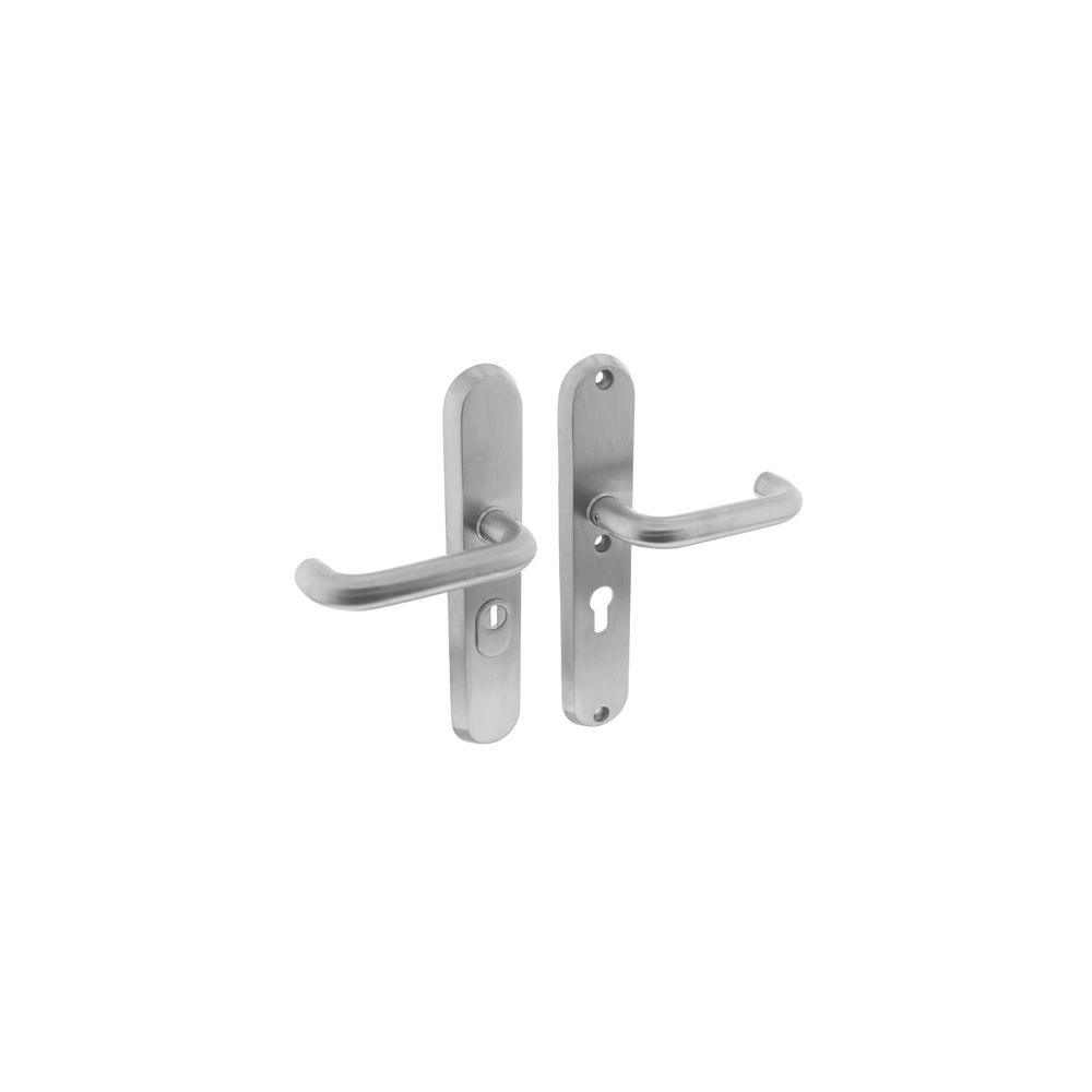 SKG3 Veiligheidsschilden geveerd kruk/kruk PC-gat 55mm met kerntrek beveiliging RVS