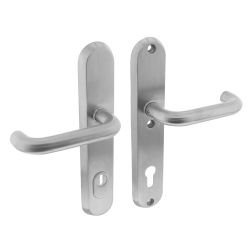 SKG3 Veiligheidsschilden geveerd kruk/kruk PC-gat 92mm met kerntrek beveiliging RVS