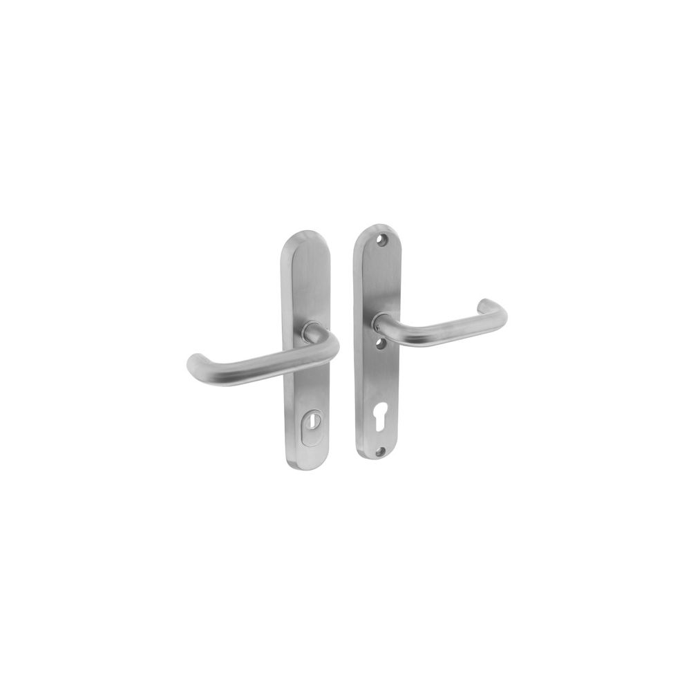 SKG3 Veiligheidsschilden geveerd kruk/kruk PC-gat 92mm met kerntrek beveiliging RVS