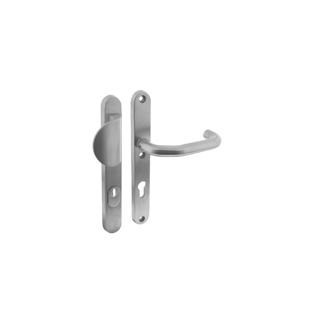 SKG3 smalschilden geveerd greep/kruk verkropt PC-gat 72mm met kerntrek beveiliging RVS