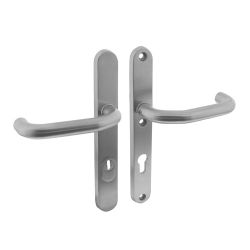 SKG3 smalschilden geveerd kruk/kruk verkropt PC-gat 72mm met kerntrek beveiliging RVS