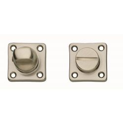 WC-sluiting 8mm vierkant nikkel mat