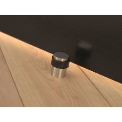 Deurstop 442070 vloermontage 30mm RVS 
