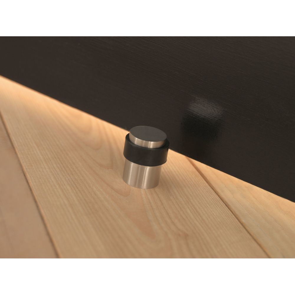Deurstop 442070 vloermontage 30mm RVS 