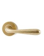 Deurkruk/deurklink messing getrommeld kopen | Webshop keurmerk