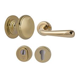 Messing buitendeurbeslag